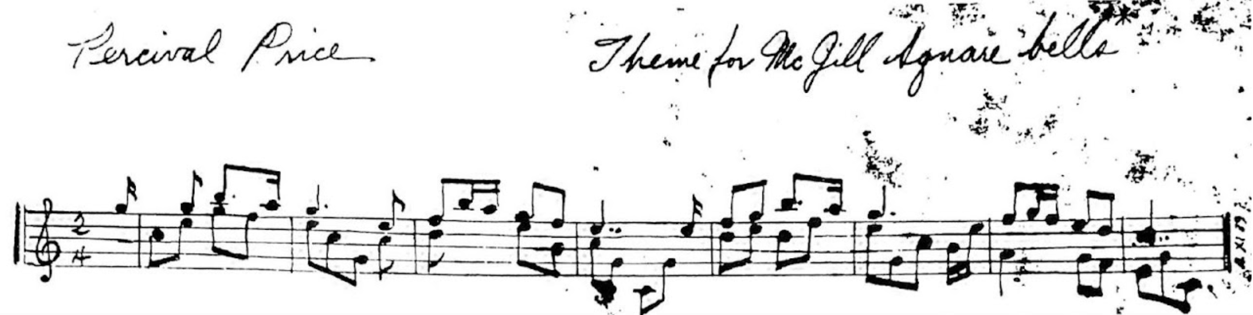 Theme for McGill Square Bells reproduction